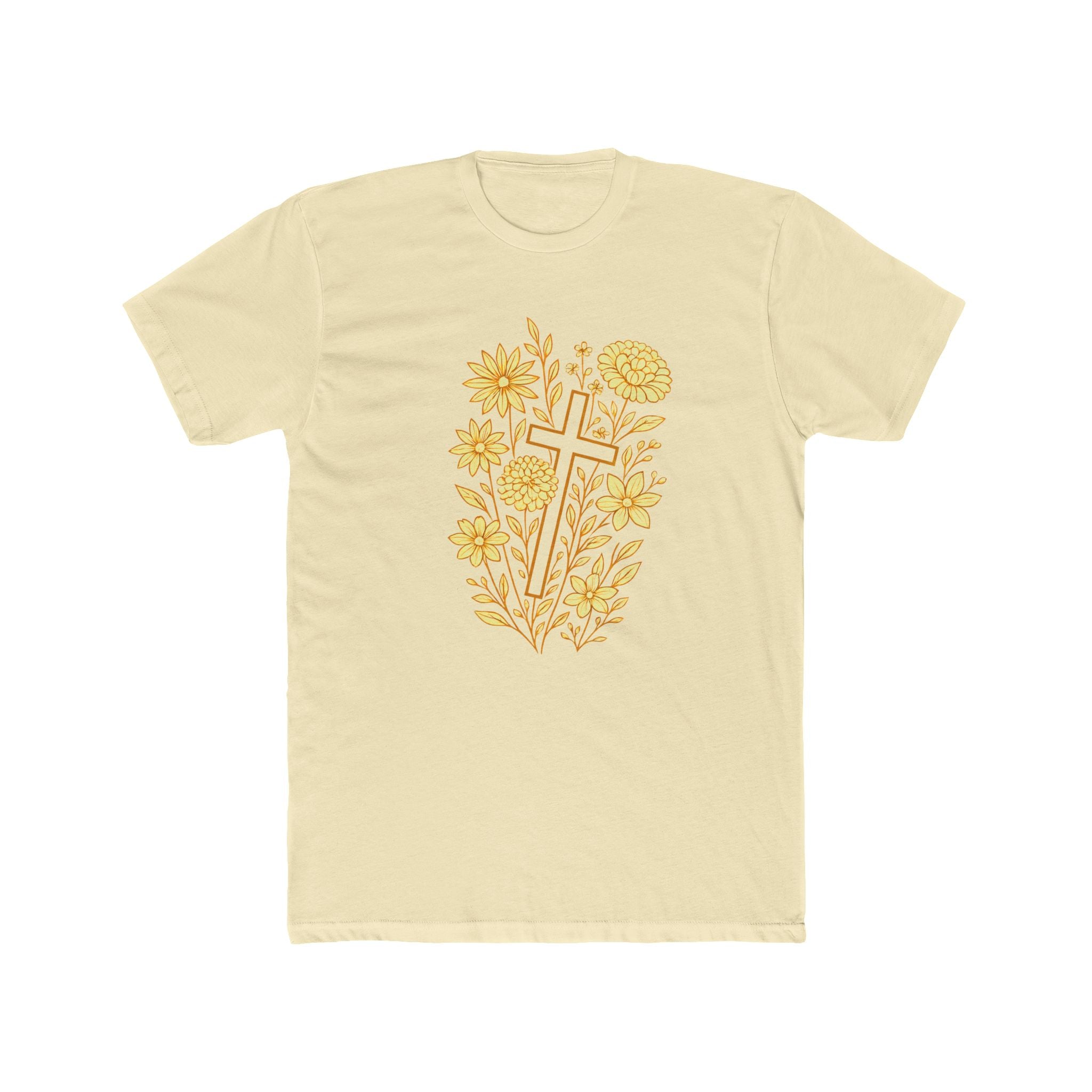 Floral Cross Tee