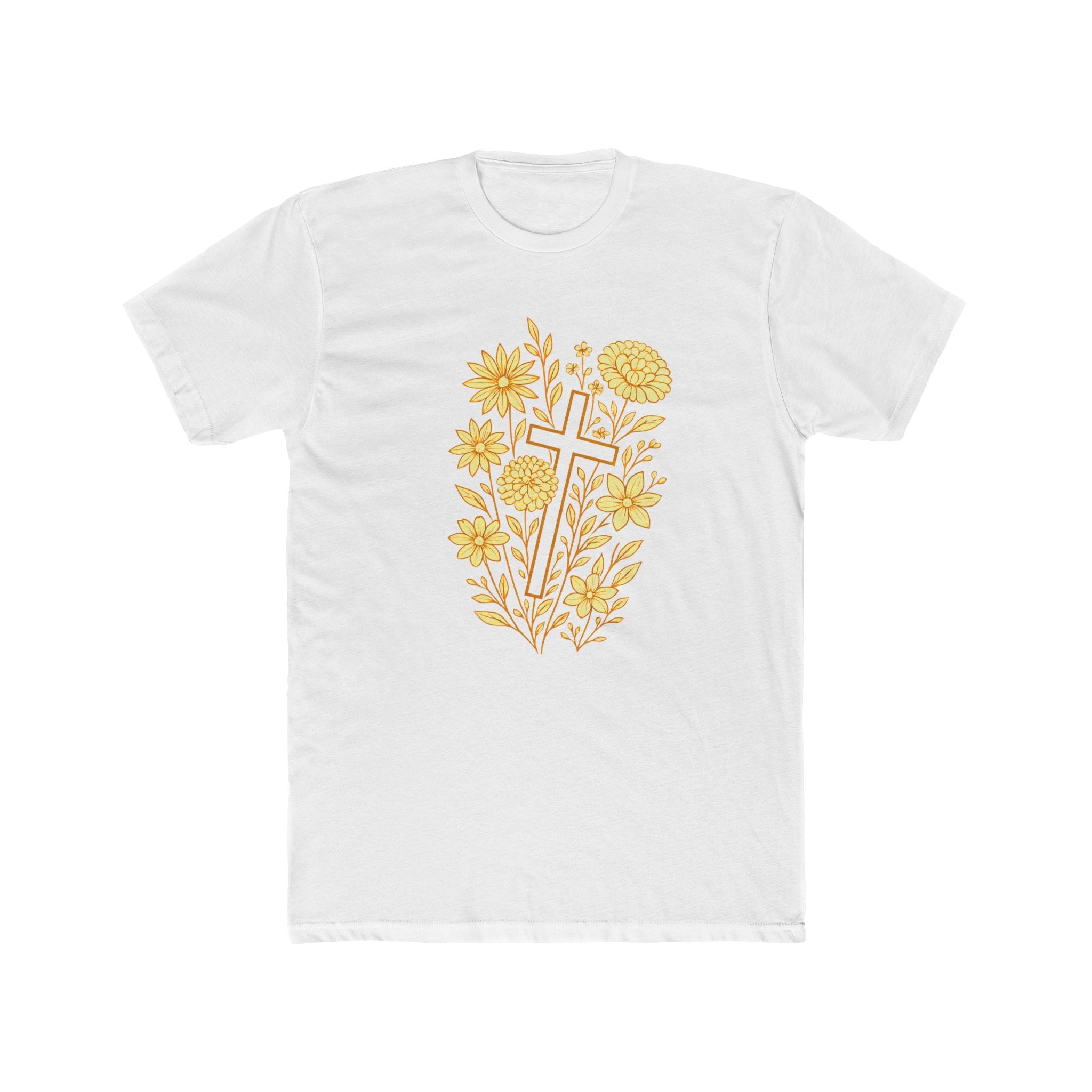 Floral Cross Tee