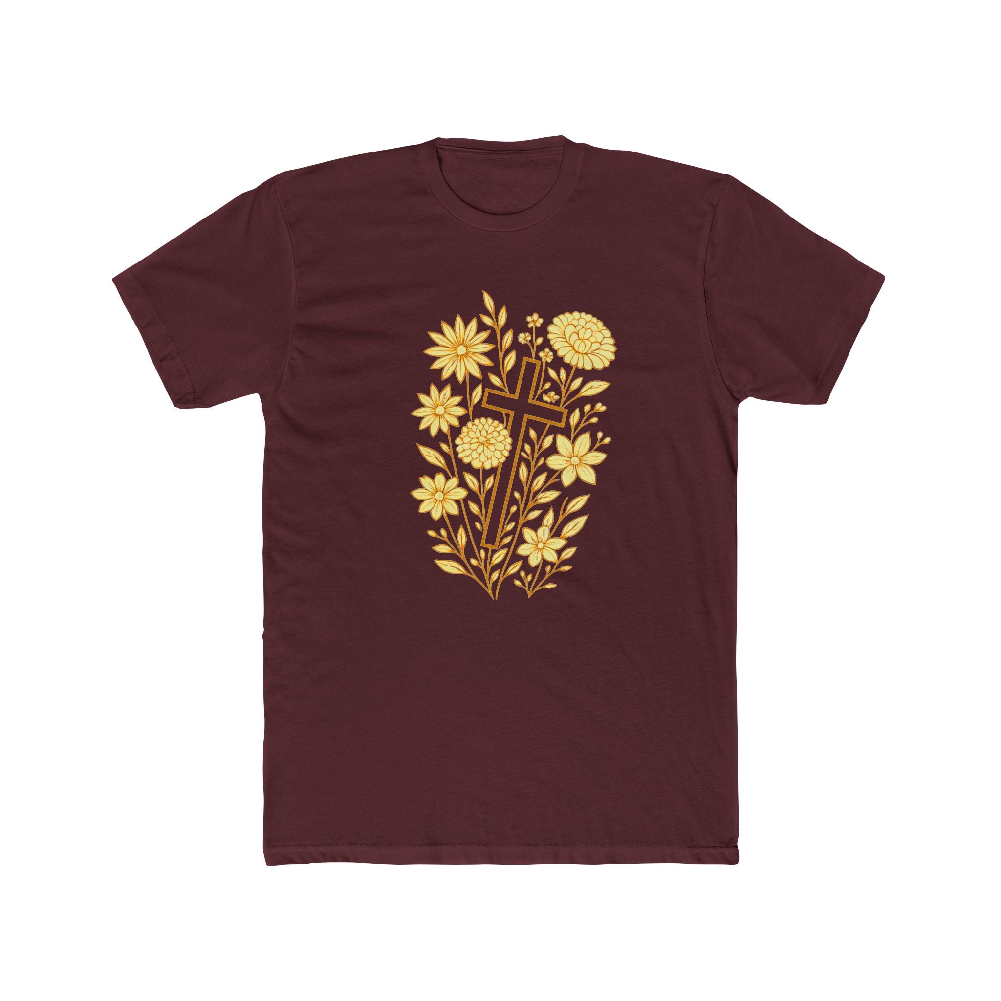 Floral Cross Tee