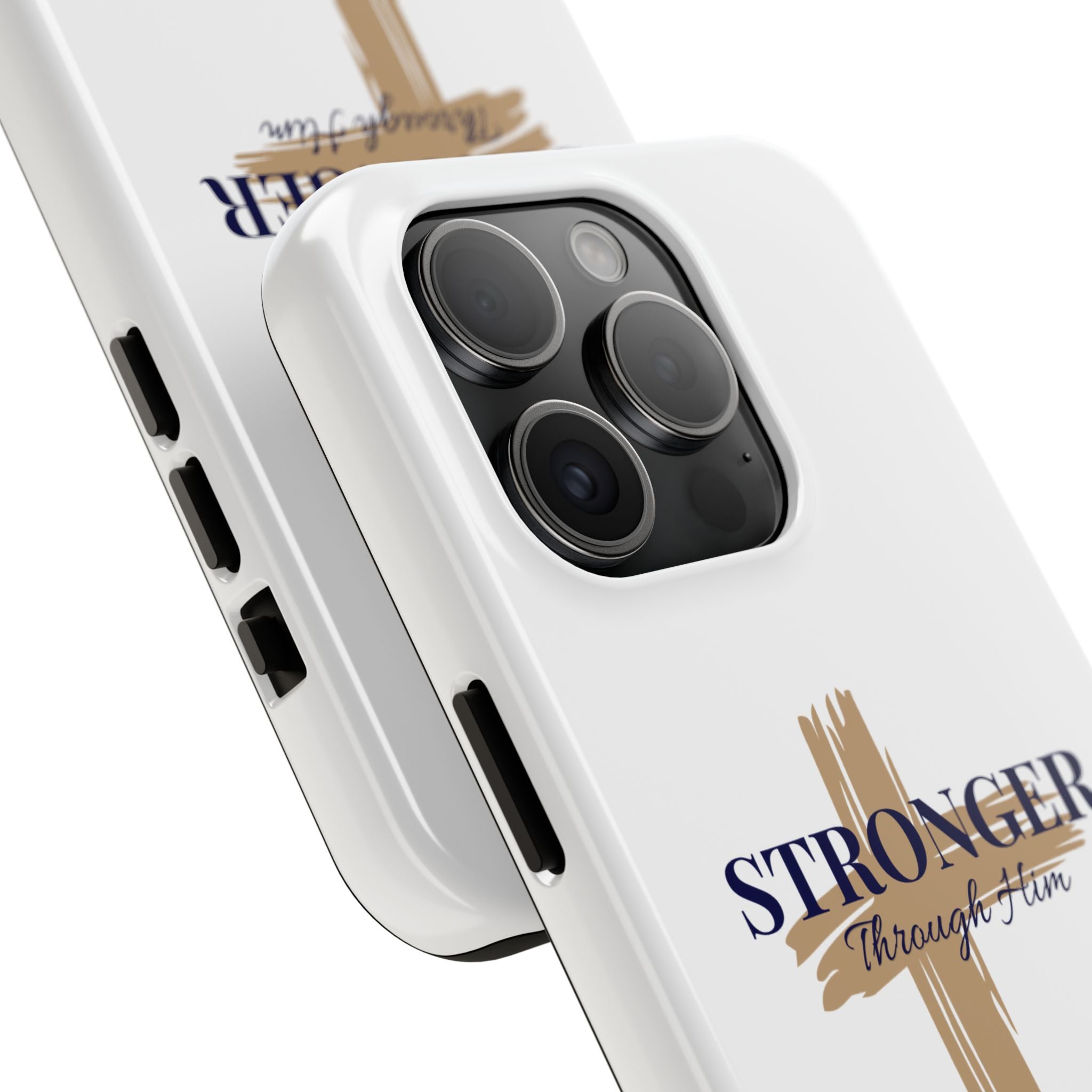 Stronger Through Him Phone Case