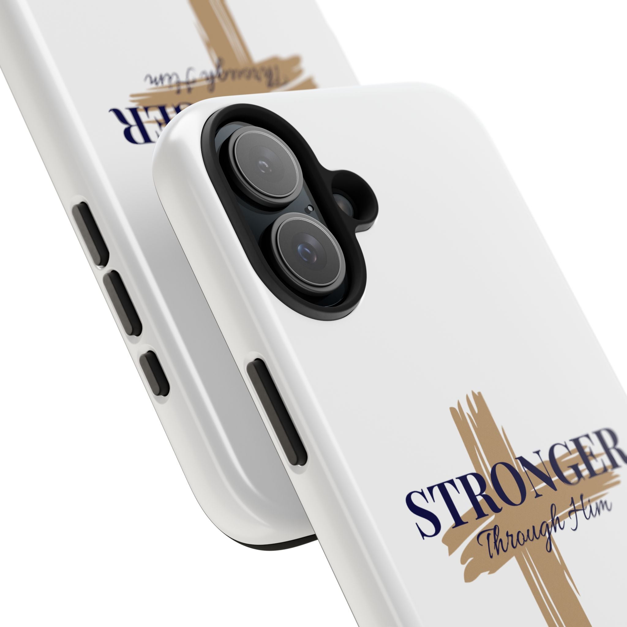 Stronger Through Him Phone Case