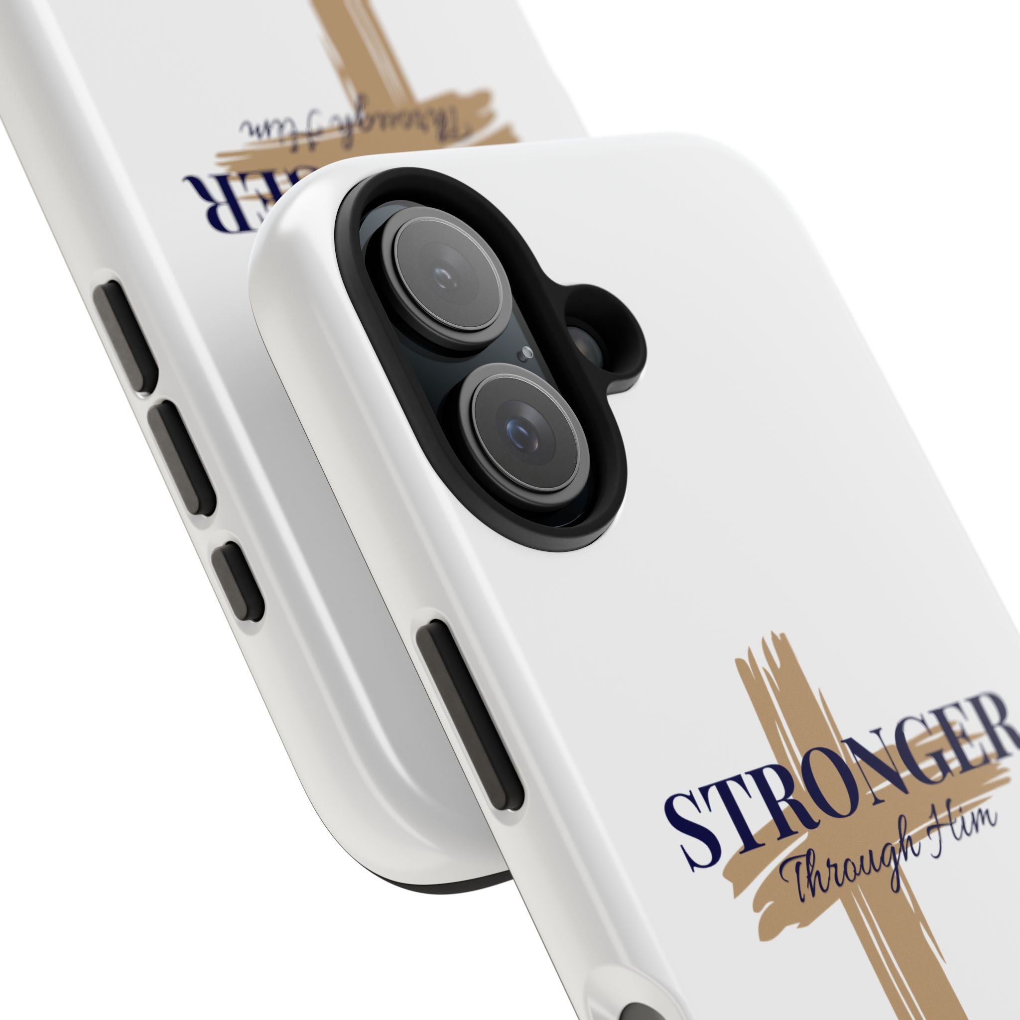 Stronger Through Him Phone Case