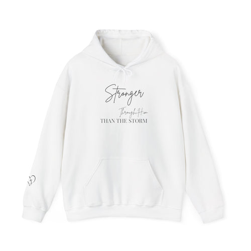 "Stronger Than the Storm" Comfort Hoodie