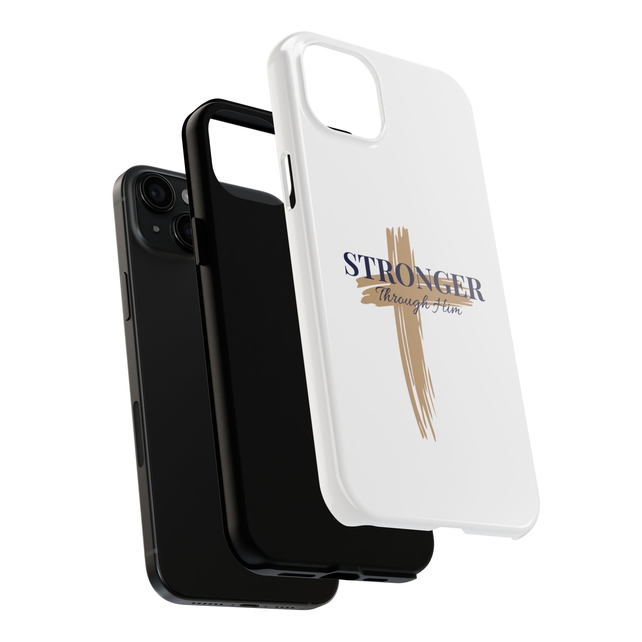 Stronger Through Him Phone Case