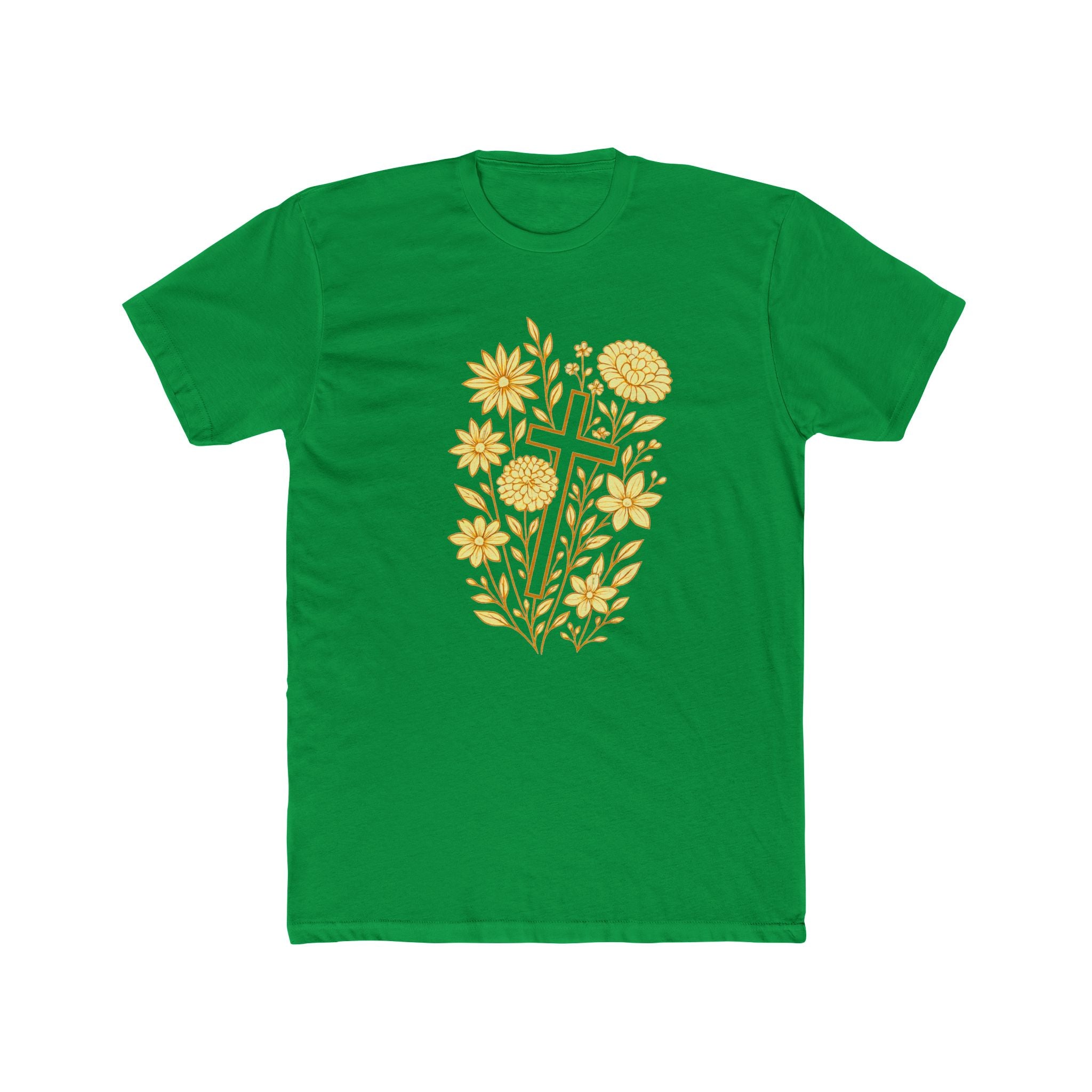 Floral Cross Tee