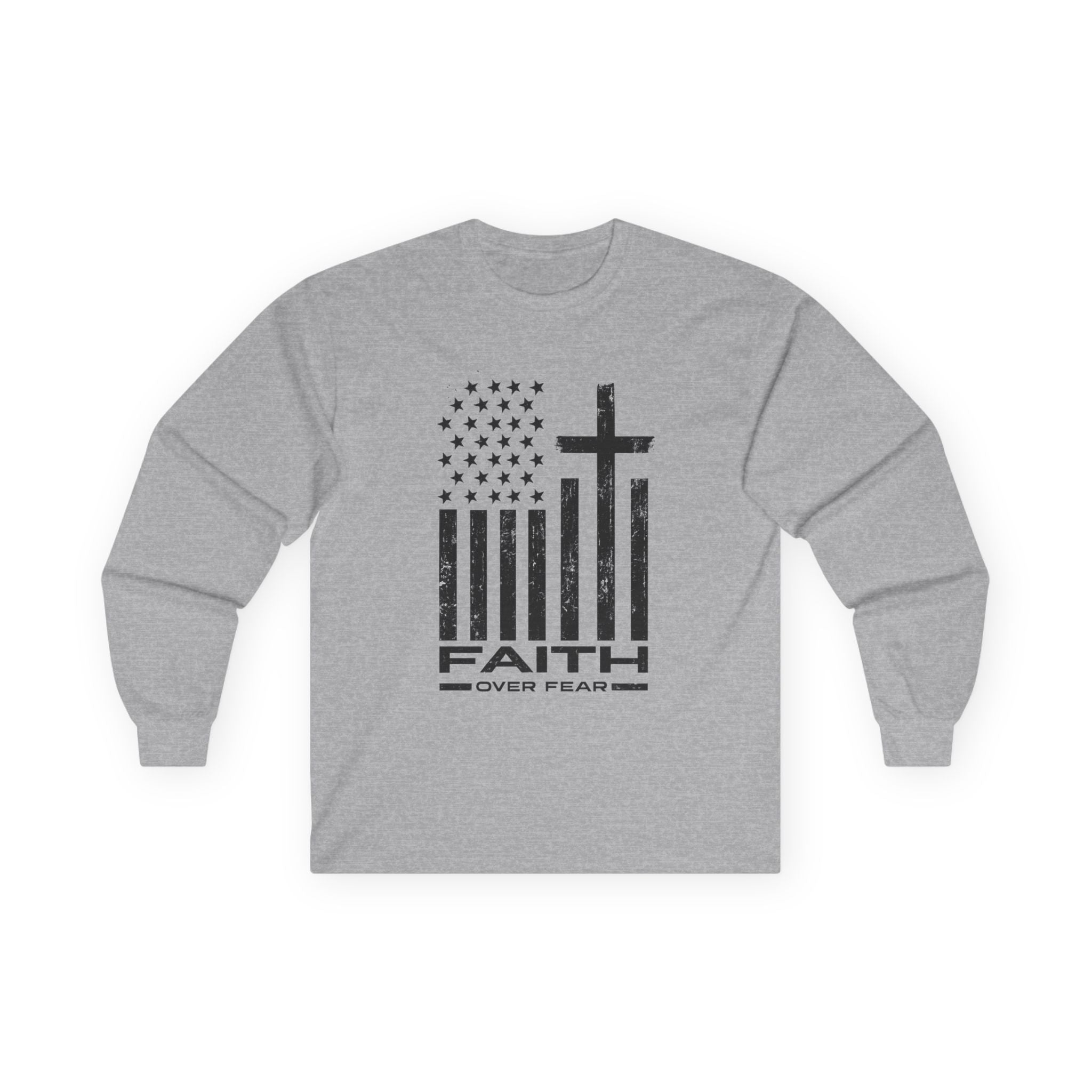 Faith Over Fear Long Sleeve Tee