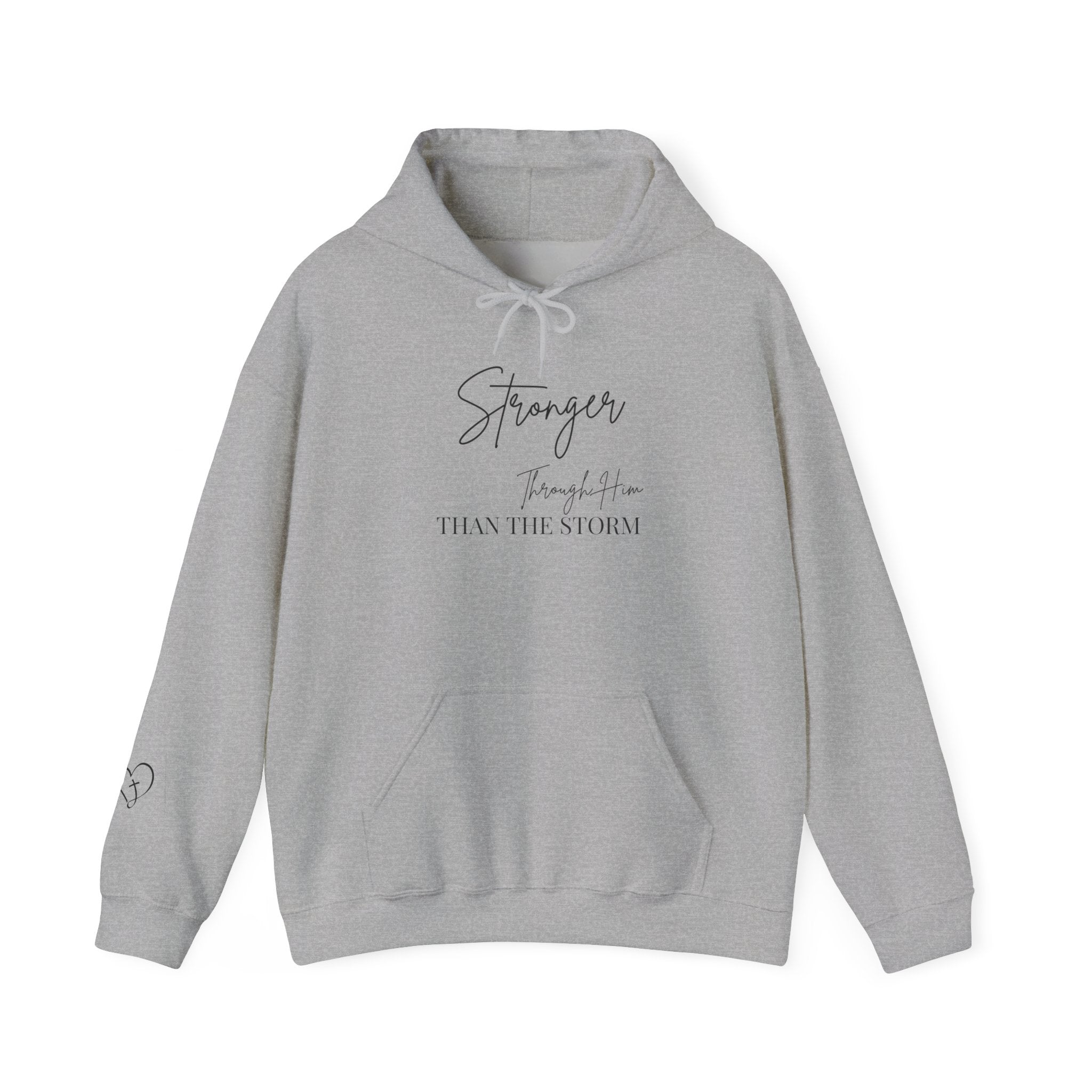 "Stronger Than the Storm" Comfort Hoodie