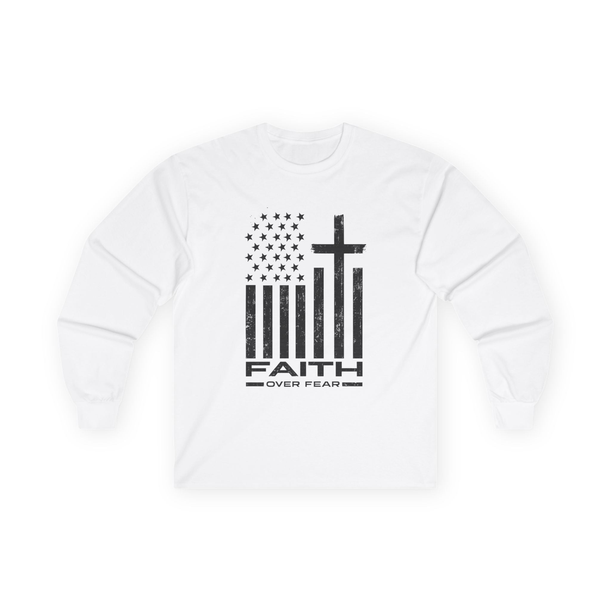 Faith Over Fear Long Sleeve Tee