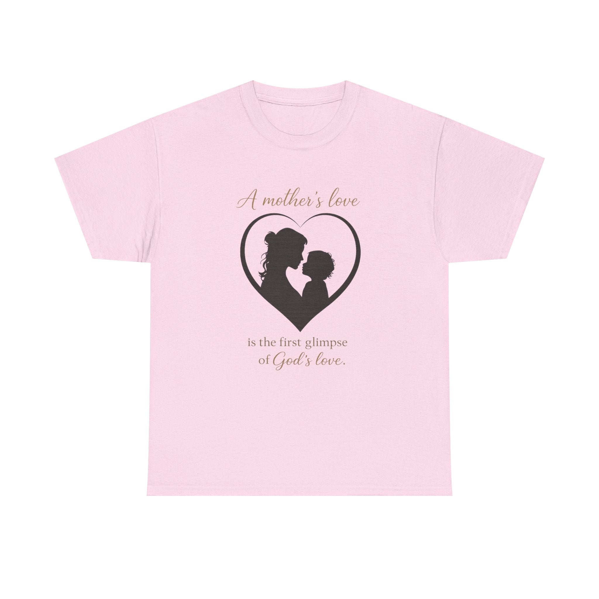 A Mother’s Love Christian Shirt | Faith-Based Mom Tee | Inspirational Motherhood Quote | Mother’s Day Gift for Mom | Religious T-Shirt