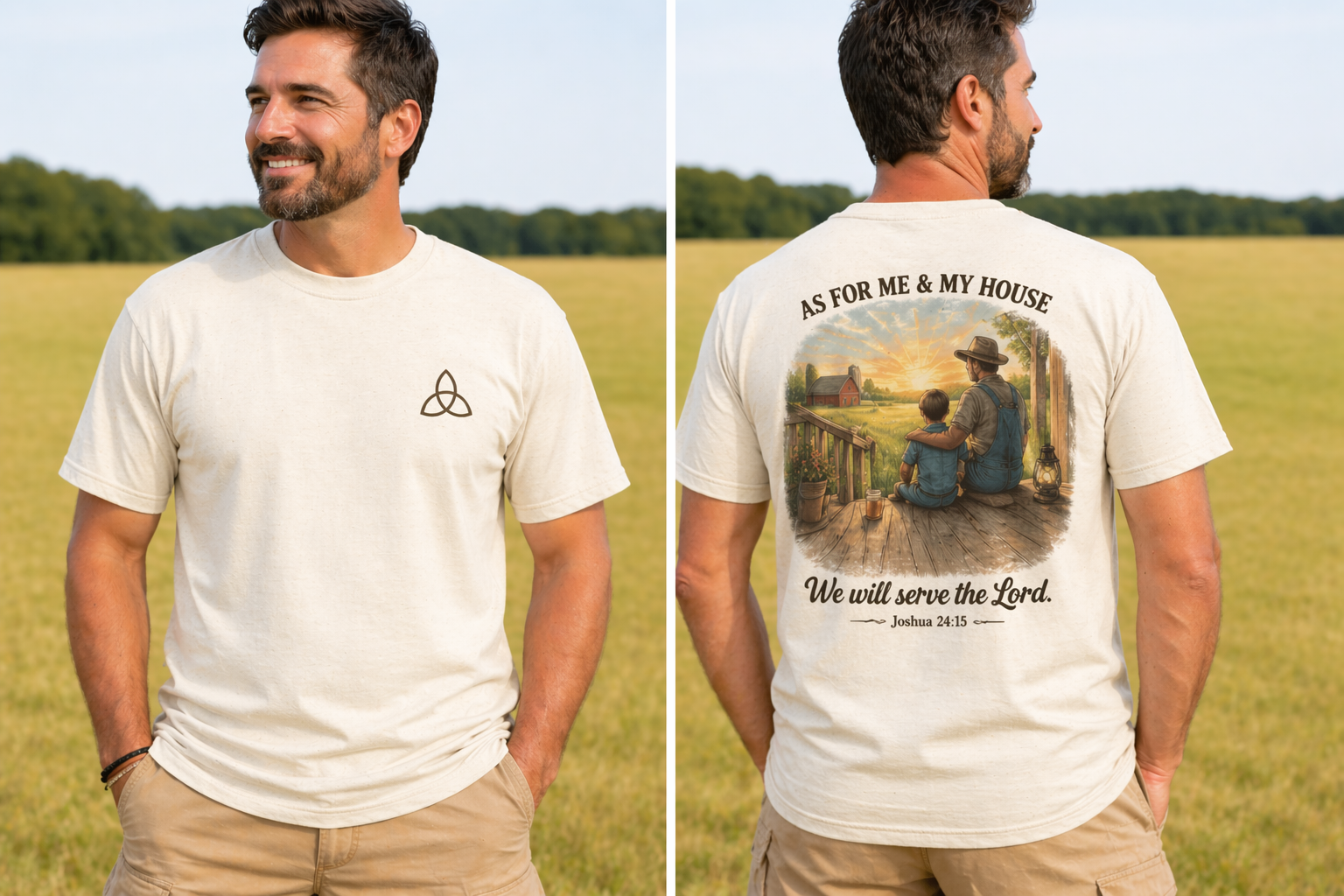 Father Shirt – As For Me & My House