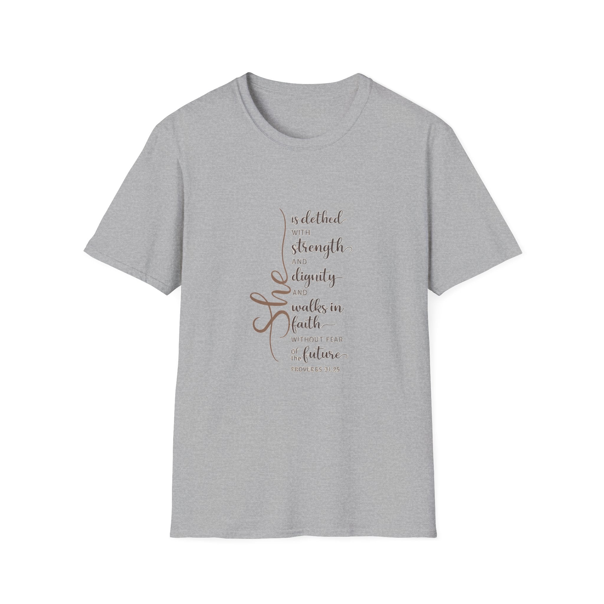 She Is Clothed With Strength Tee