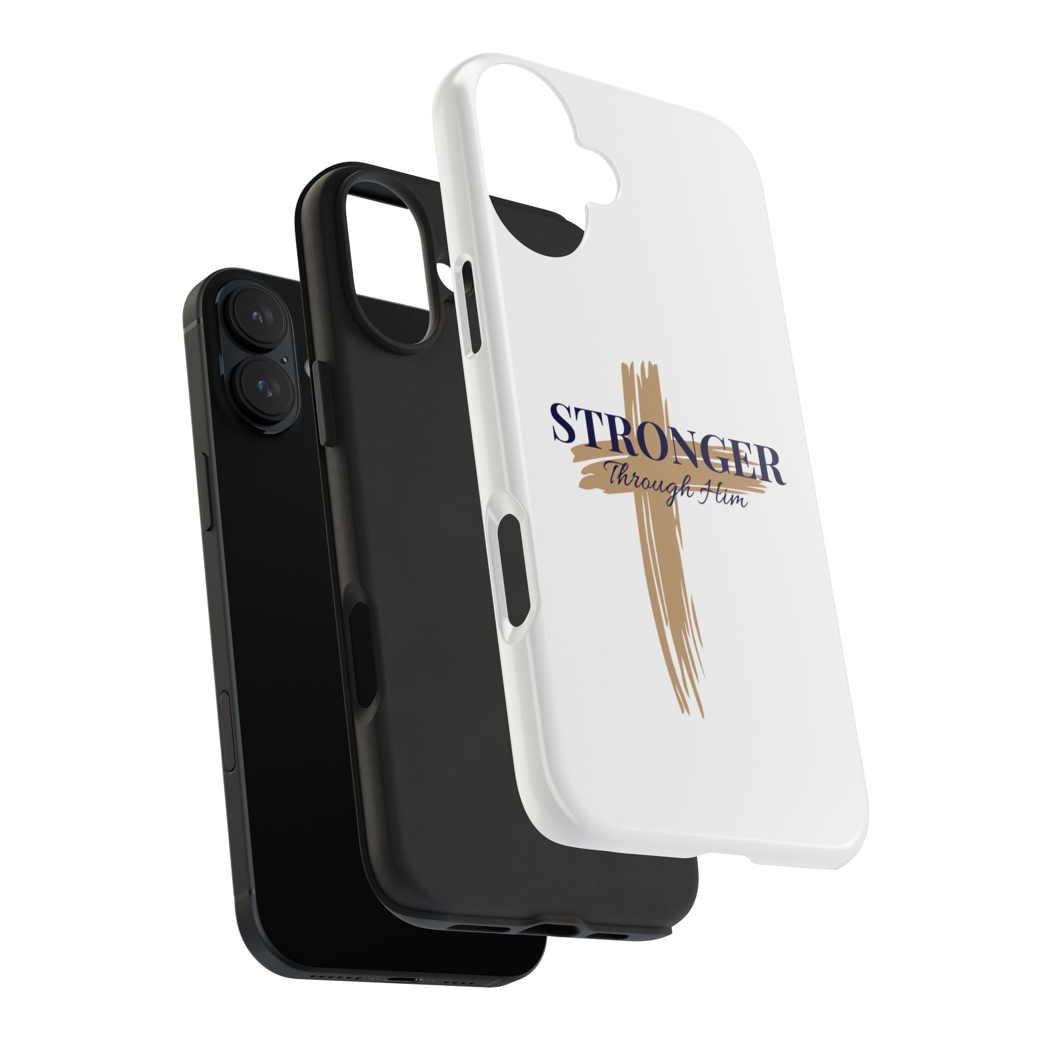 Stronger Through Him Phone Case