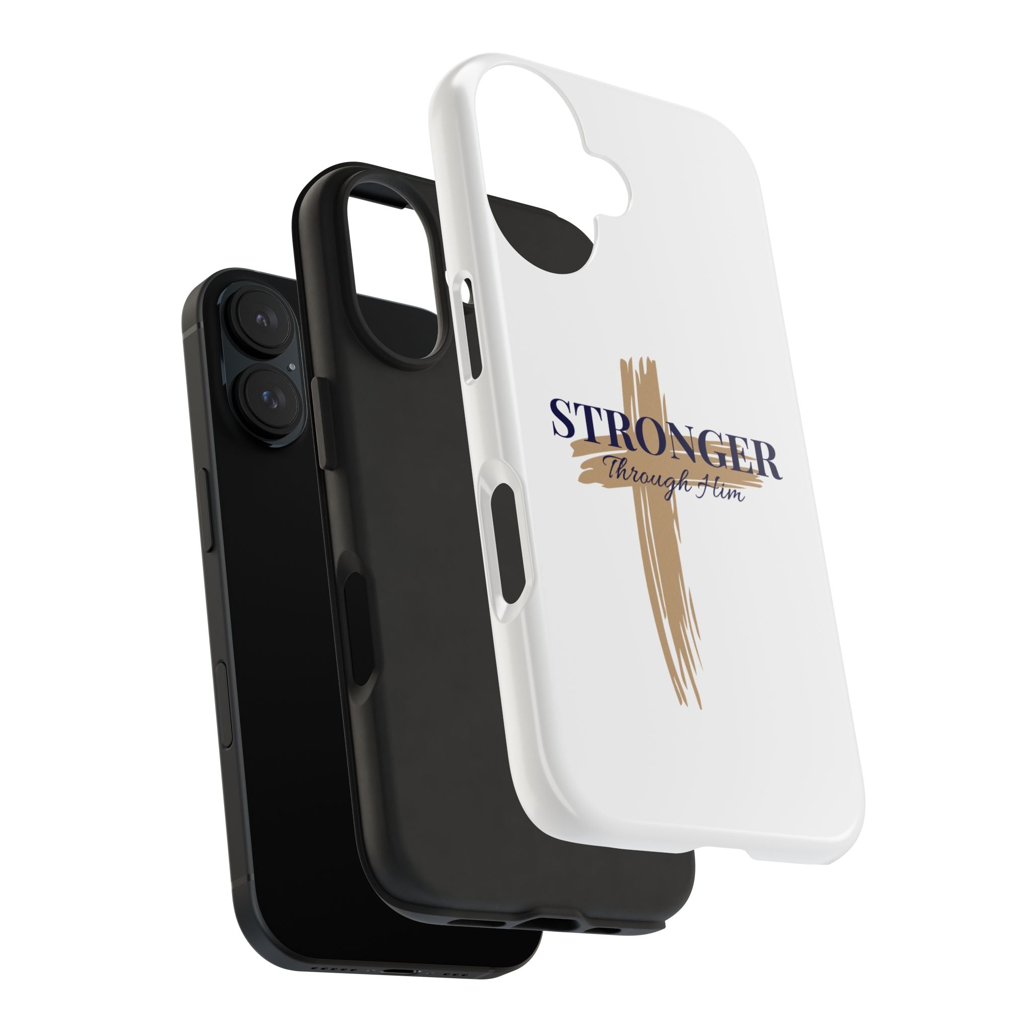 Stronger Through Him Phone Case