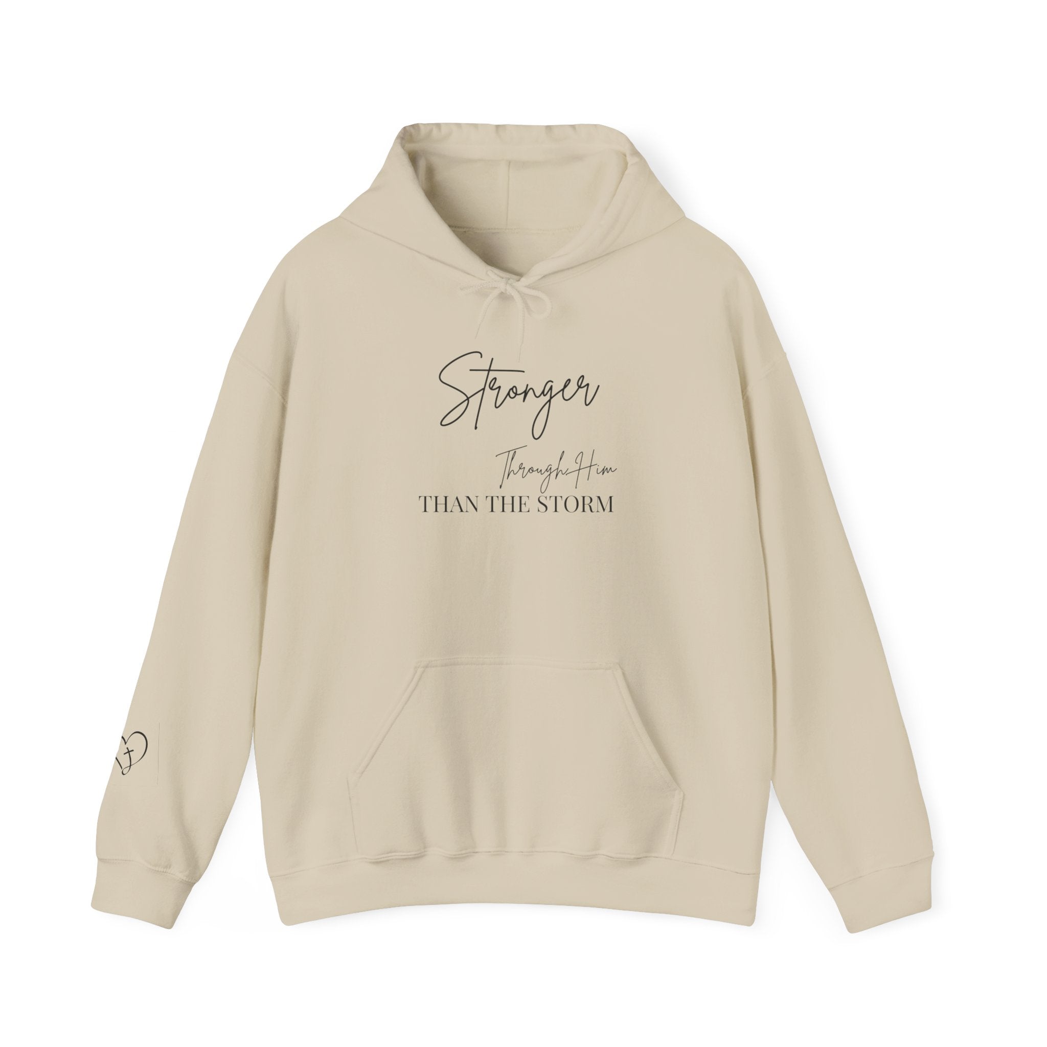 "Stronger Than the Storm" Comfort Hoodie