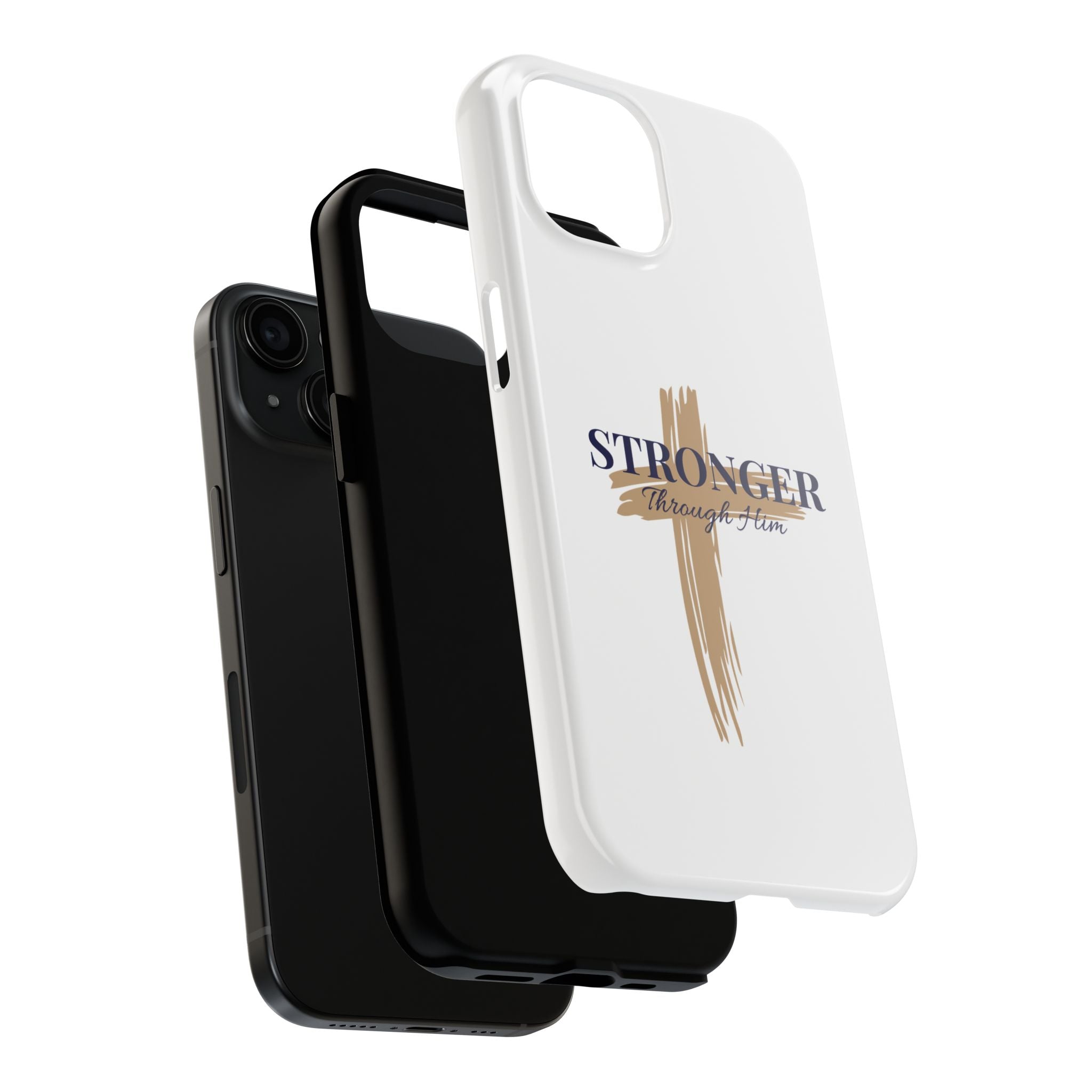 Stronger Through Him Phone Case