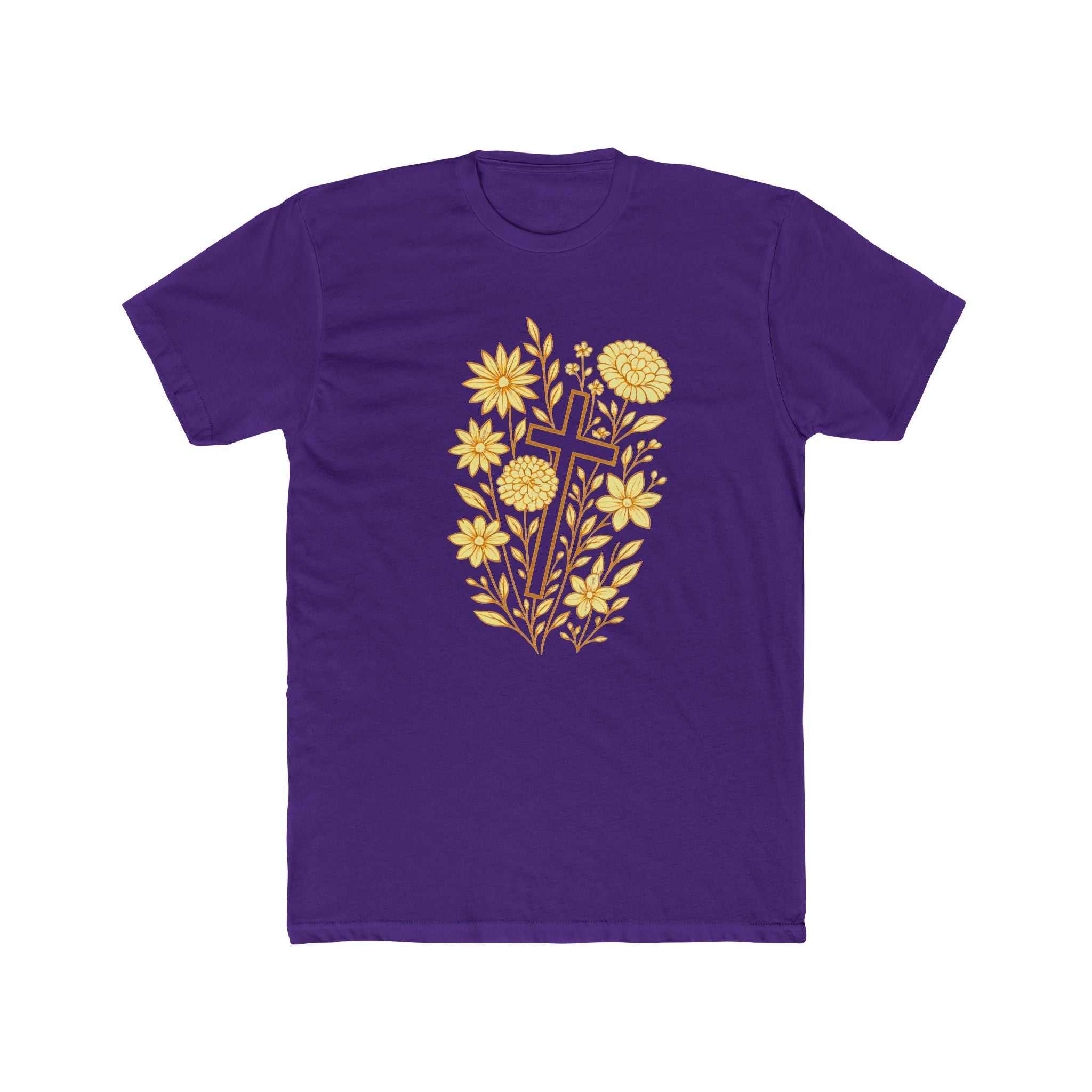 Floral Cross Tee