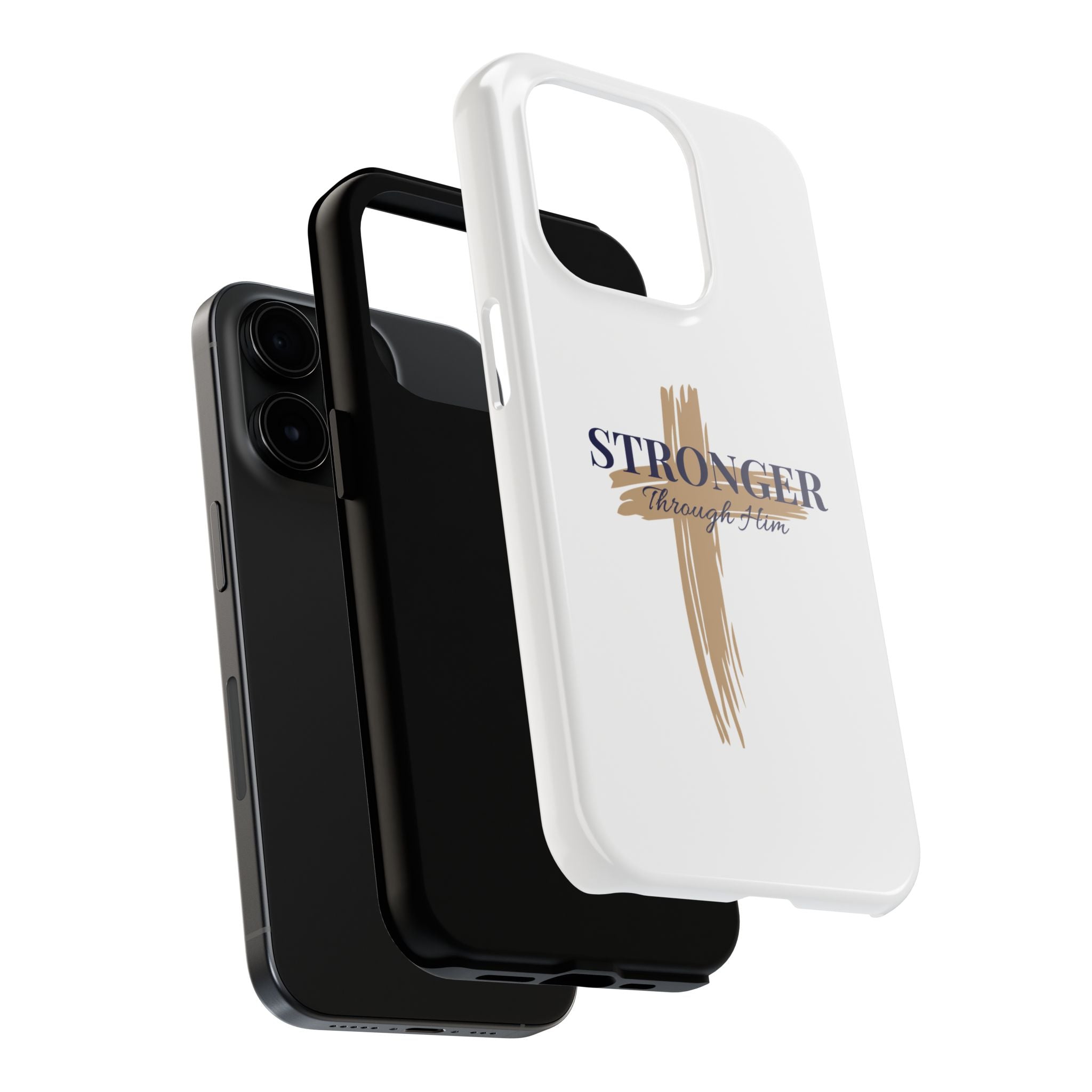 Stronger Through Him Phone Case