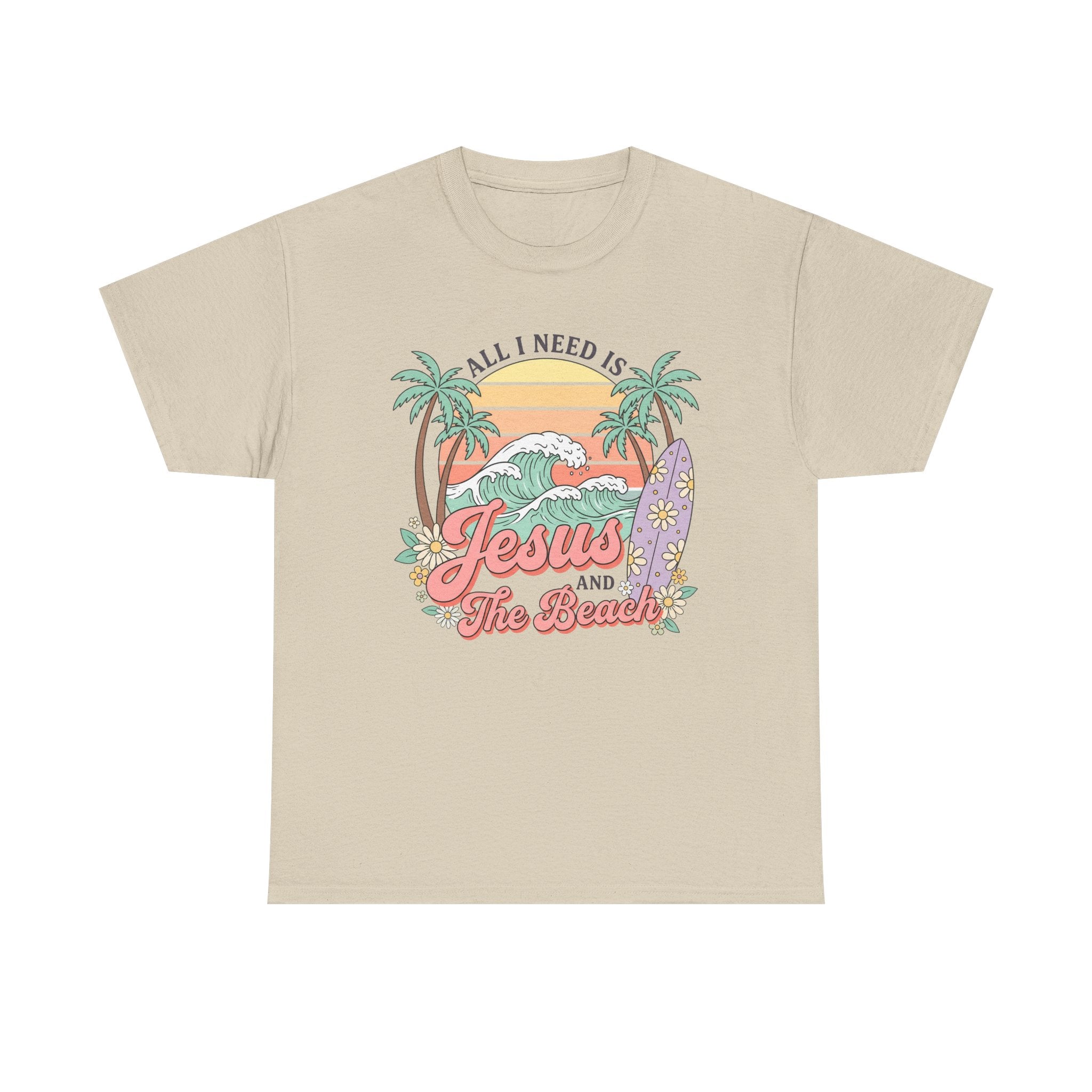 Jesus and The Beach Tee