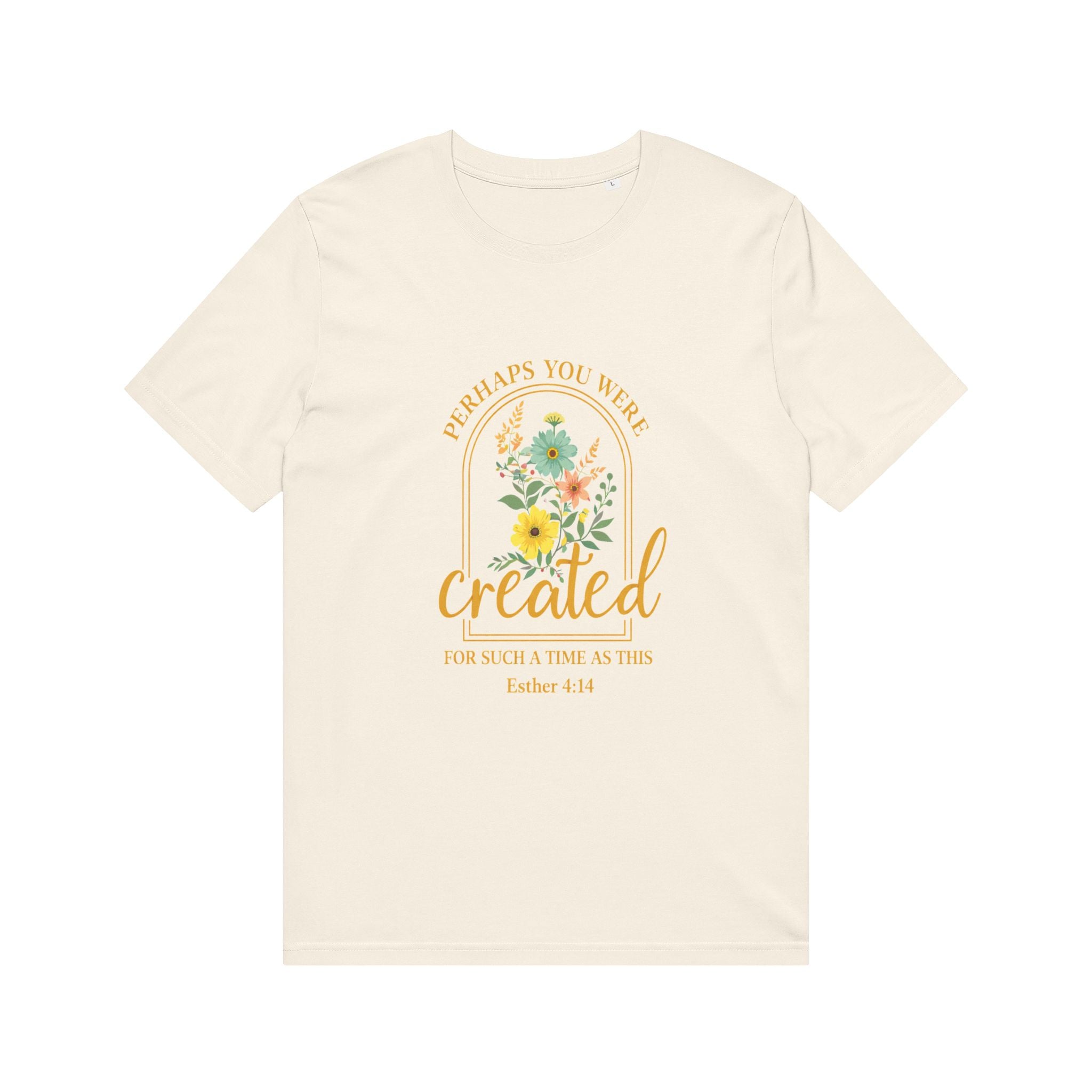 "Perhaps You Were Created" Floral Tee