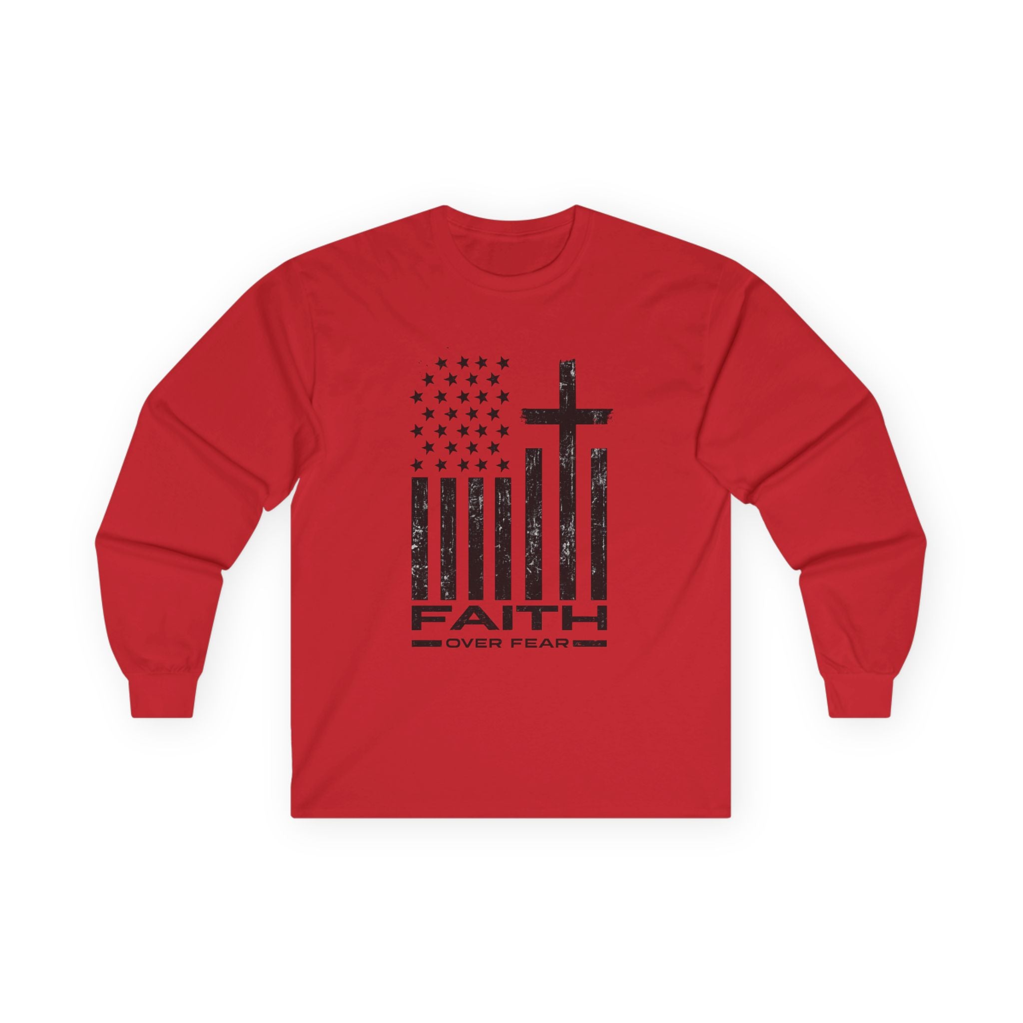 Faith Over Fear Long Sleeve Tee