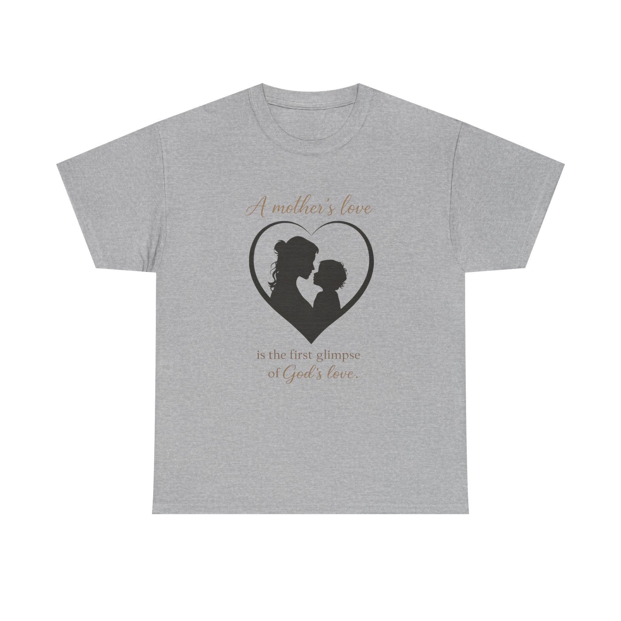 A Mother’s Love Christian Shirt | Faith-Based Mom Tee | Inspirational Motherhood Quote | Mother’s Day Gift for Mom | Religious T-Shirt