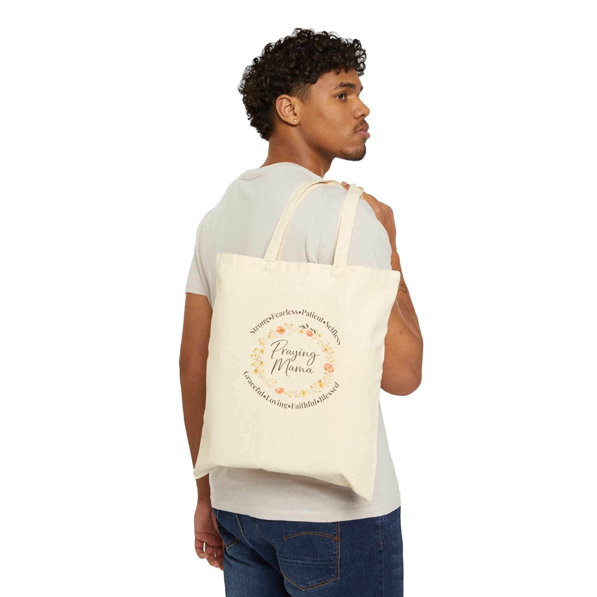 Praying Mama Tote Bag