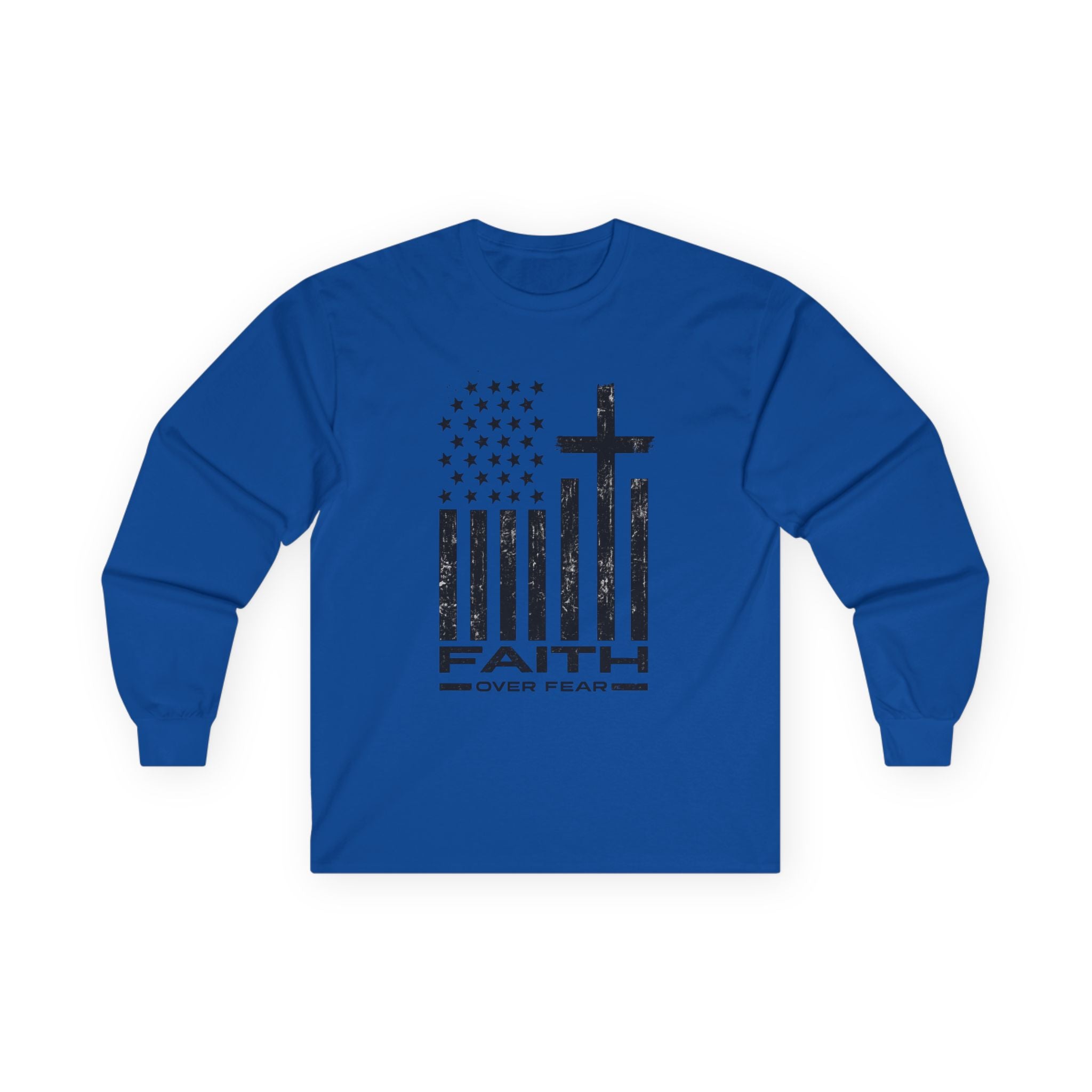 Faith Over Fear Long Sleeve Tee