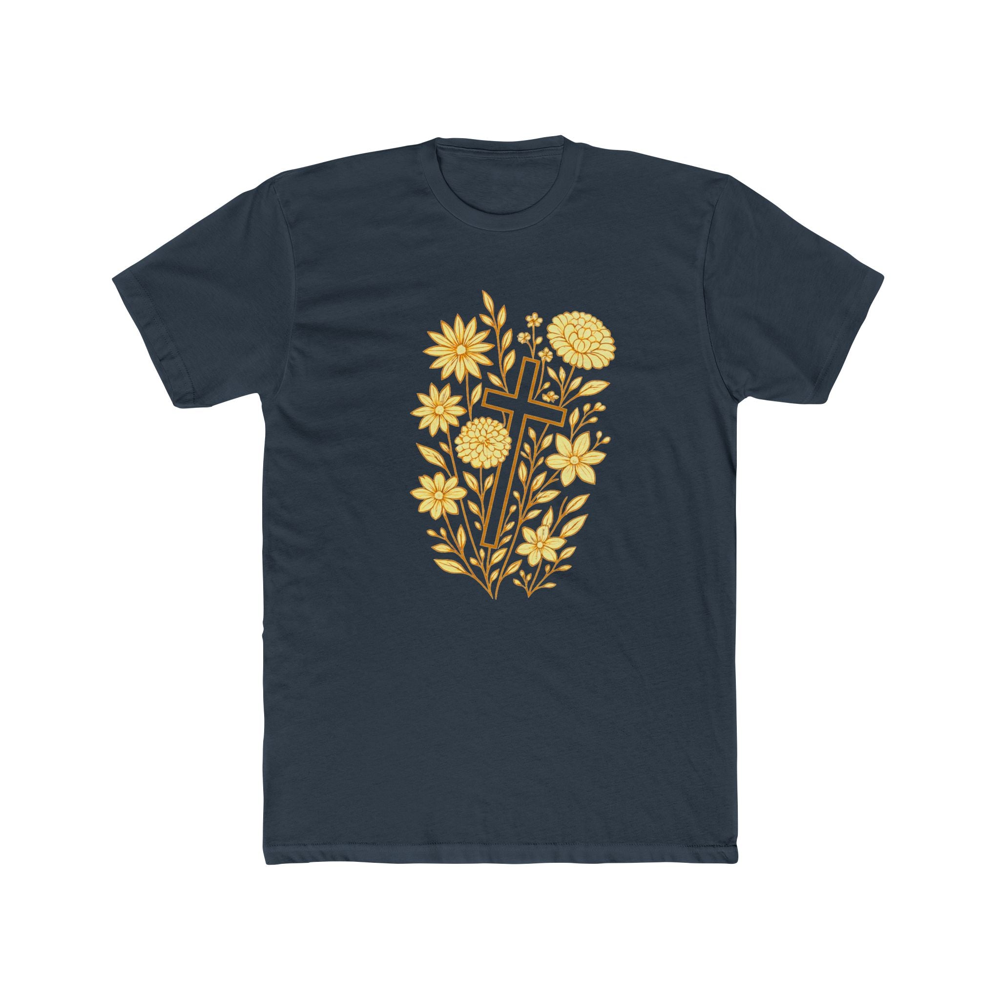 Floral Cross Tee