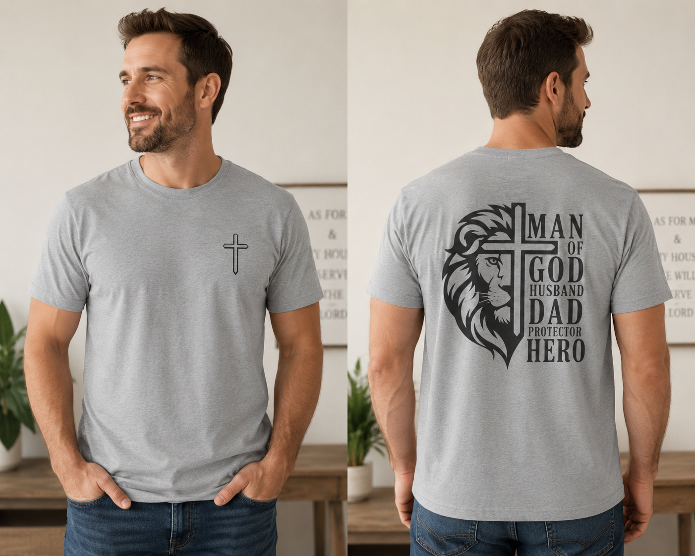Christian Dad Shirt Man of God